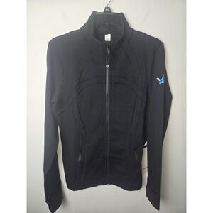 Lululemon Detroit Lions Define Jacket Black Luon Full Zip Womens 12 NWT